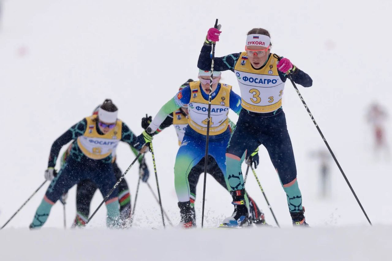 Золотые медали смешанной эстафеты выиграли лыжники команды Татарстан-1 Золотые медали смешанной эстафеты выиграли лыжники команды Татарстан-1