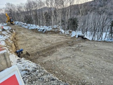 На участке автодороги Тымовское — Александровск-Сахалинский продолжаются работы по замене водопропускных труб