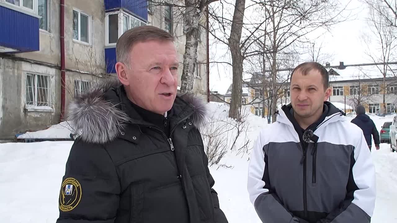 Сергей Надсадин: Лично проконтролировал работы по расчистке дворовых территорий от снега