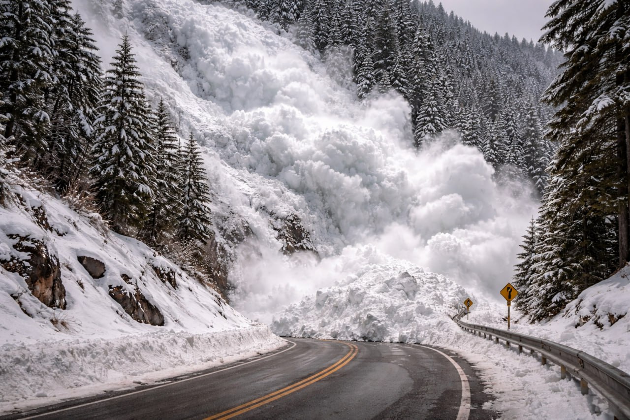 Лавины могут обрушиться в десяти районах Сахалина
