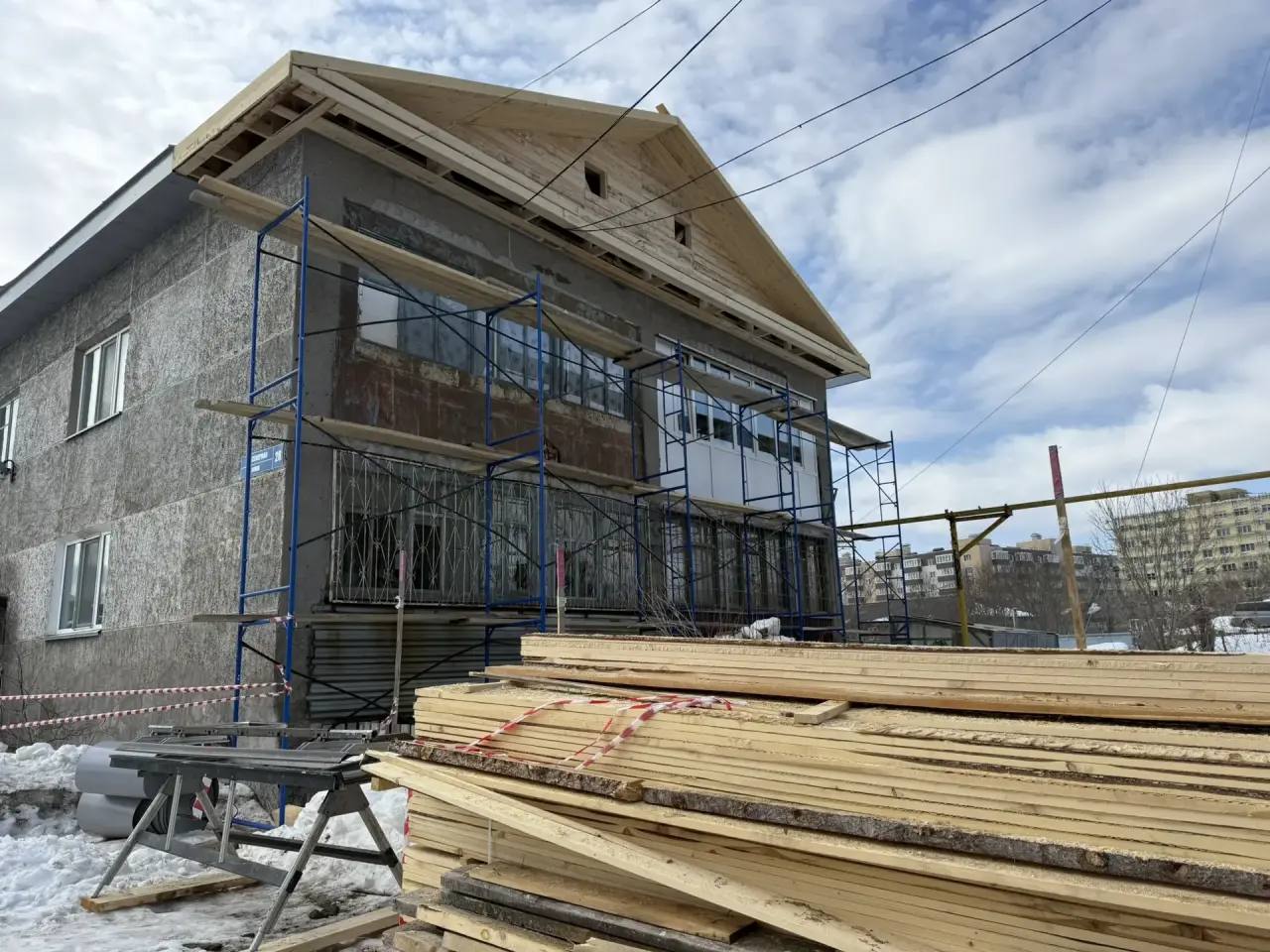 «Под крышей дома - новые перекрытия»