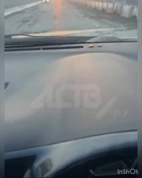 Сахалинцы жалуются на десятисантиметровые ямы на дороге к Быкову