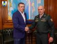 Губернатор Валерий Лимаренко провел рабочую встречу с командующим Восточным округом Росгвардии Александром Решетниковым