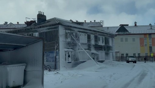 В Северо-Курильске идут масштабные работы по ликвидации последствий мощного циклона