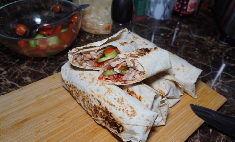 Вкусная и полезная шаурма: простой рецепт на любой вкус