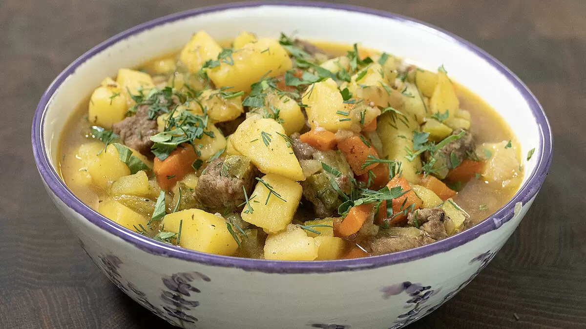 Азу из говядины: традиционный рецепт с вкусным акцентом