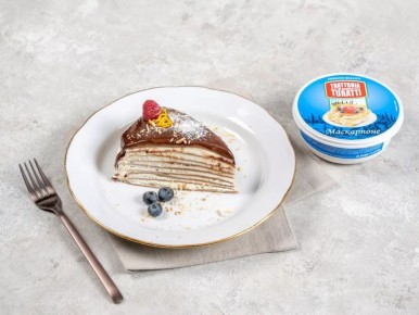 Блинный торт с апельсиновым кремом: вкус, который покоряет