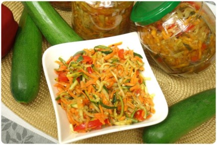 Кабачки по-корейски: пикантные закуски на любую зиму