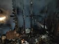 В Смирных горела хозяйственная постройка