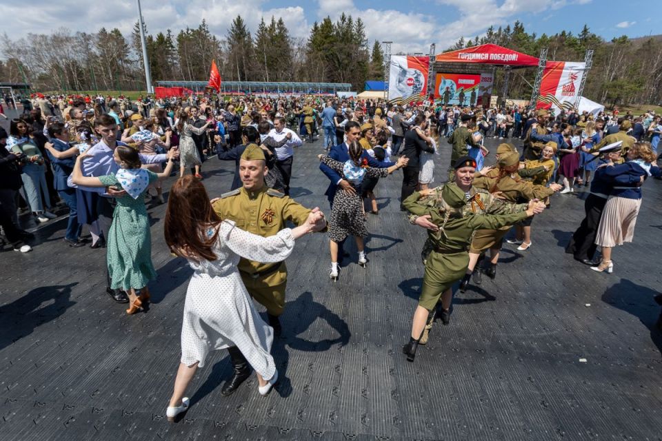 Репетицию акции «Триумф Победы», ранее запланированную на 7 мая в Южно-Сахалинске, перенесли на 6 мая