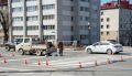 Департаментом общественной безопасности и контроля по поручению мэра города Южно-Сахалинска Сергея Надсадина до подрядных организаций, выполняющих работы по нанесению дорожной разметки на проезжей части городских улиц...