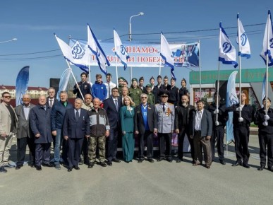 В Южно-Сахалинске торжественно открыли улицу 100-летия «Динамо»