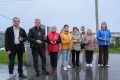 У памятного знака «Слава героям» в Южно-Курильске в День памяти и скорби прошла акция «Свеча памяти»
