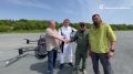 На Сахалине провели первые испытания дрона с человеком на борту