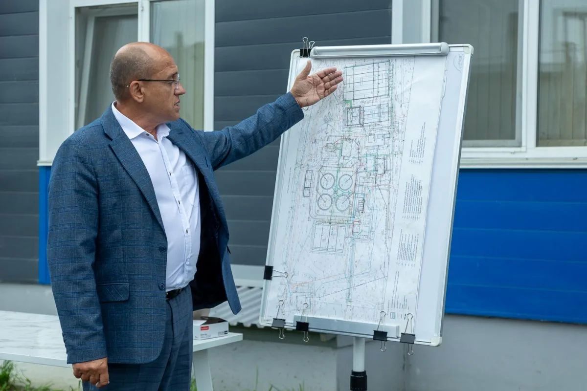 В Южном ввели в эксплуатацию станцию ультрафиолетового обеззараживания на ОСК-7 В Южном ввели в эксплуатацию станцию ультрафиолетового обеззараживания на ОСК-7