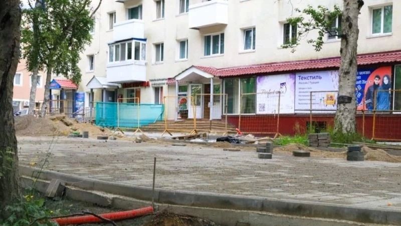 В Корсакове создают новое место для прогулок и отдыха В Корсакове создают новое место для прогулок и отдыха
