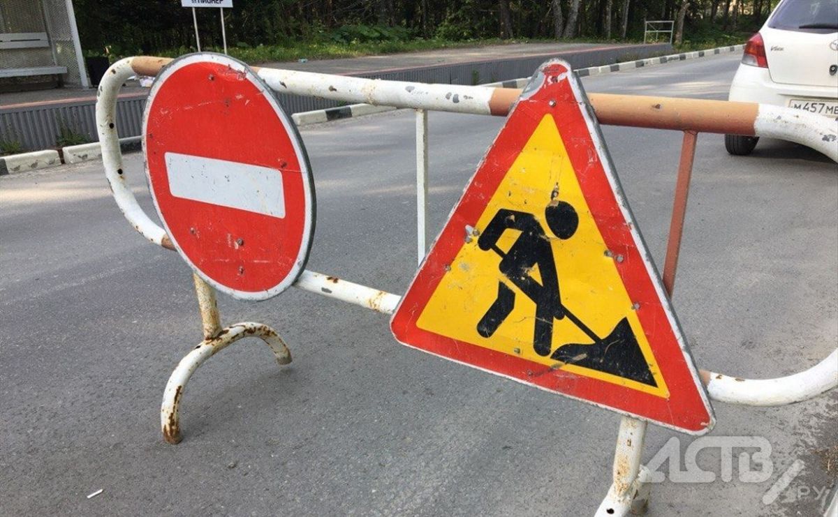 Движение по железнодорожному переезду ограничат в Южно-Сахалинске