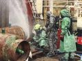 В Корсакове устранили утечку аммиака