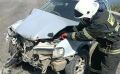 "Водитель пострадал": в Углегорском районе столкнулись КамАЗ и Carib