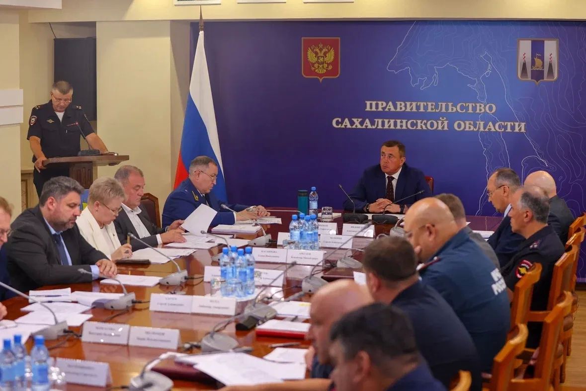 Начальник УМВД России по Сахалинской области принял участие в заседании антитеррористической комиссии при губернаторе Начальник УМВД России по Сахалинской области принял участие в заседании антитеррористической комиссии при губернаторе