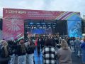 Народная дружина города Южно-Сахалинска «Кречет» прямо сейчас помогает поддерживать правопорядок на главном концерте города в парке Гагарина
