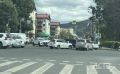 Три автомобиля столкнулись на перекрестке в Южно-Сахалинске