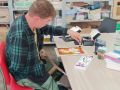Ветеран СВО Максим Дернов готовится открыть свою новую персональную выставку в Южно-Сахалинске – на этот раз картины покажут в учебном центре, где трудится островитянин