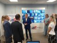 Губернатор Сахалинской области Валерий Лимаренко проверил готовность центра общественного наблюдения за выборами в Государственную Думу