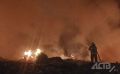 Огонь охватил 1,5 тысячи "квадратов": на полигоне ТБО в Долинском районе потушили пожар