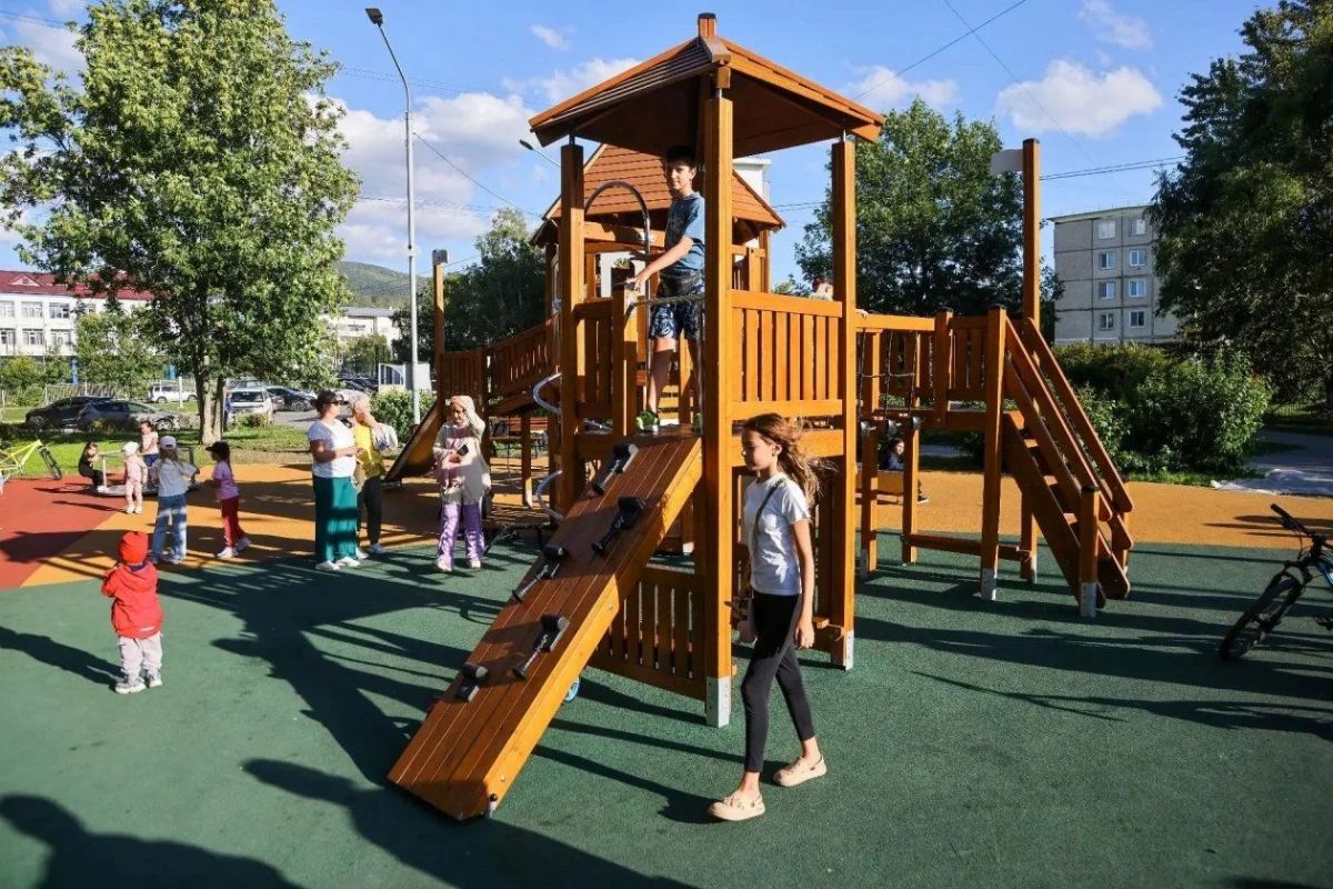 15 общественных пространств благоустроили на Сахалине и Курилах с начала года 15 общественных пространств благоустроили на Сахалине и Курилах с начала года