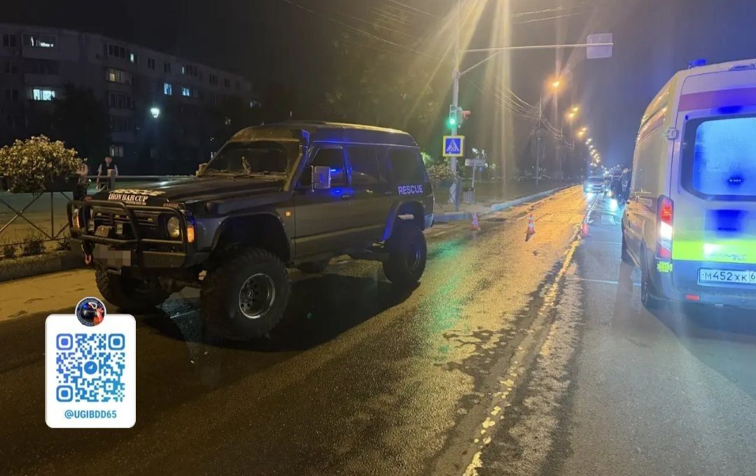 Наезд на пешехода в областном центре