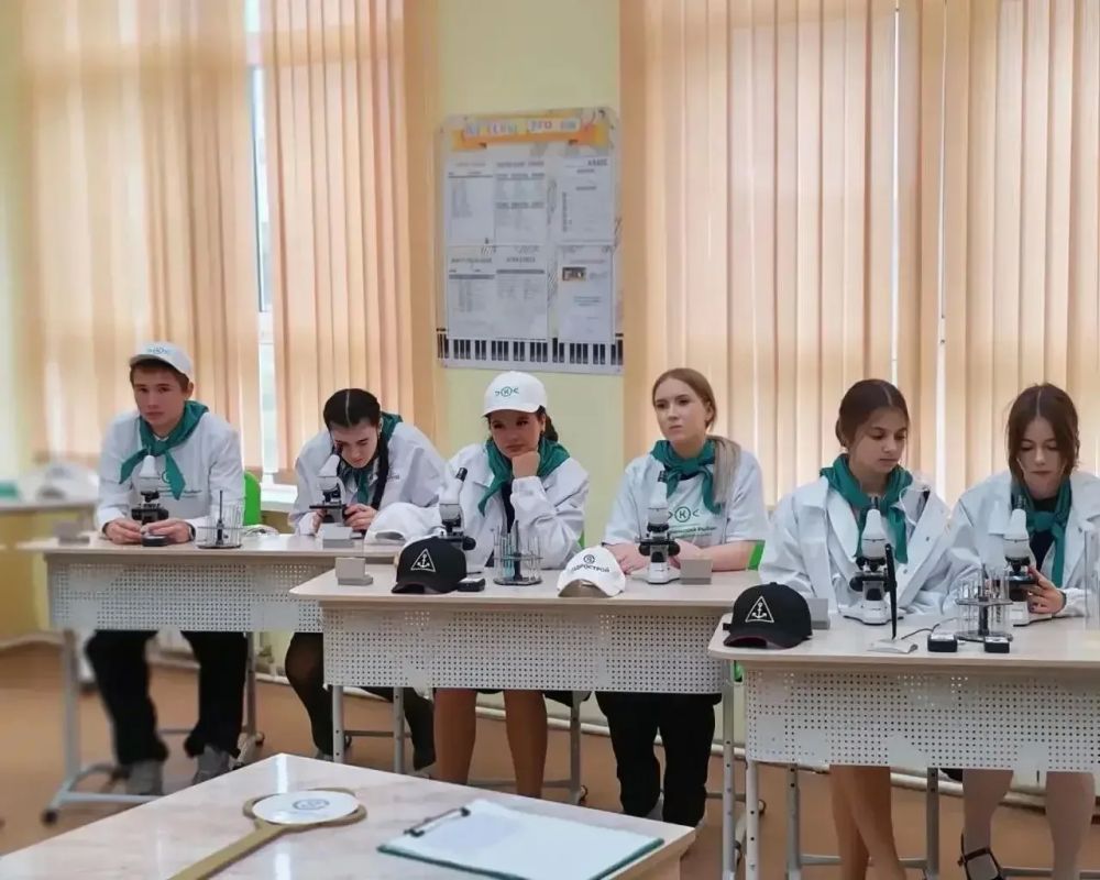На Курилах открылся первый агротехнологический класс На Курилах открылся первый агротехнологический класс
