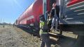 Размытые пути, сошедшие с рельсов вагоны и возгорание