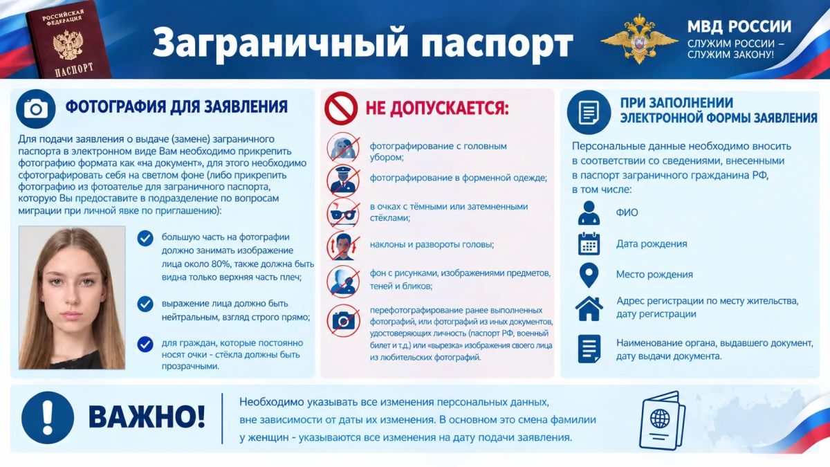 Управление по вопросам миграции УМВД России по Сахалинской области информирует о причинах отказов в приеме электронных заявлений на выдачу паспортов и разъясняет основные требования к заявителям, как правильно подать... Управление по вопросам миграции УМВД России по Сахалинской области информирует о причинах отказов в приеме электронных заявлений на выдачу паспортов и разъясняет основные требования к заявителям, как правильно подать...