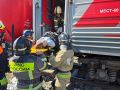 Сегодня в областном центре состоялись масштабные учения по ликвидации последствий железнодорожной аварии