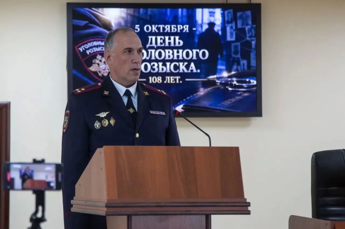 В УМВД России по Сахалинской области состоялась торжественная церемония, посвящённая 108-летию со Дня образования службы уголовного розыска