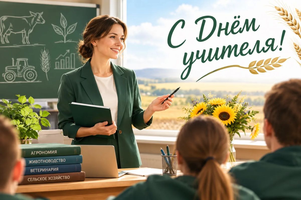 Сегодня страна отмечает День учителя!