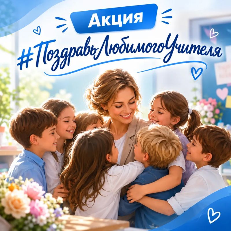 Пусть ваш учитель узнает, как он вам дорог