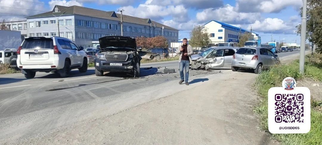 О причине ДТП с участием трёх машин рассказали в ГАИ