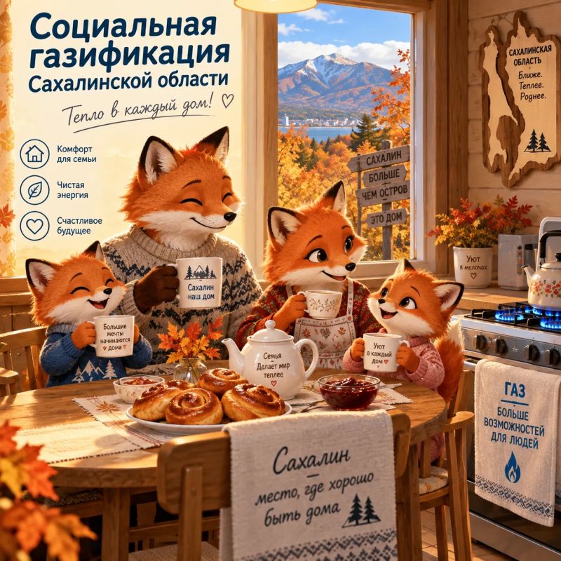 «Газификация Сахалина: шаг за шагом к теплу в каждом доме»