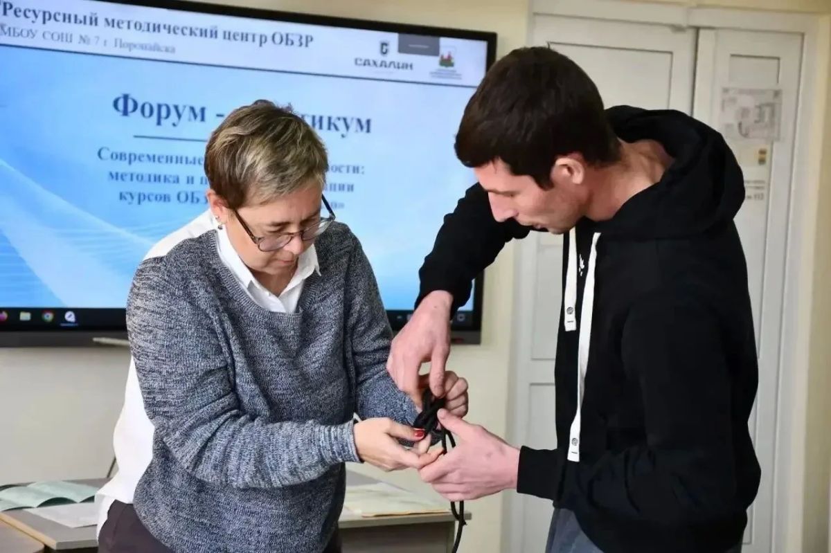 Форумпрактикум в Поронайске: как сегодня учат безопасности и военному делу Форумпрактикум в Поронайске: как сегодня учат безопасности и военному делу