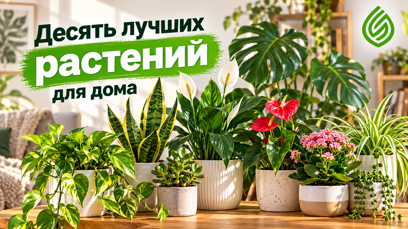 10 комнатных растений, которые простят забытый полив и нехватку света