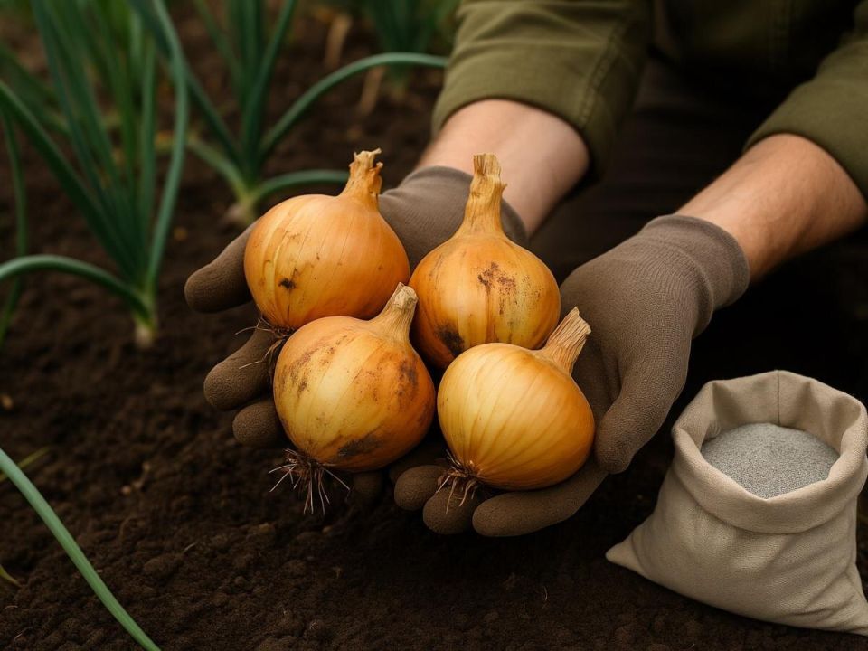 Суперфосфат: секрет больших луковиц, который огородники должны знать