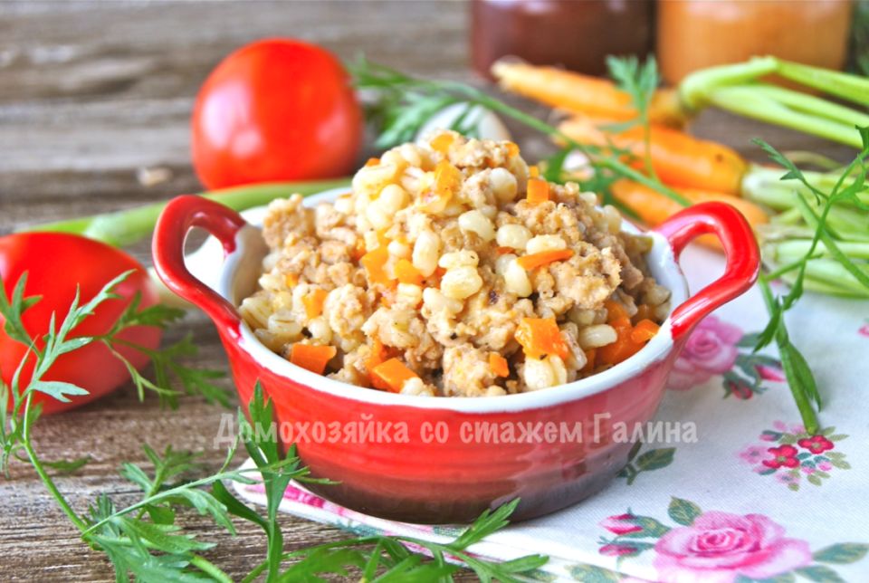 Перловка с фаршем: простой и вкусный ужин, который удивит ваших близких